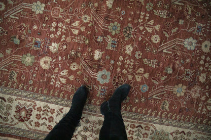 8x10 Vintage Armenian Hamadan Design Carpet