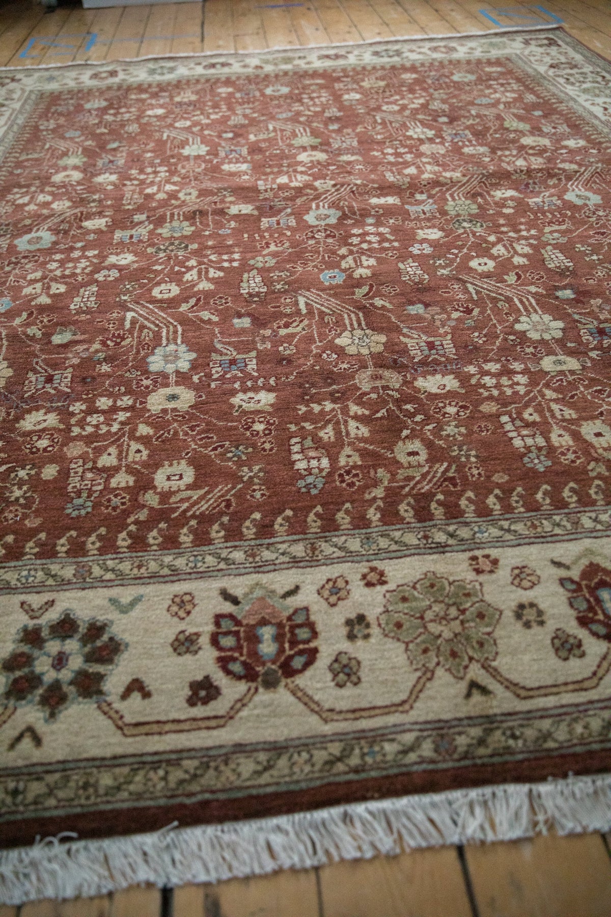 8x10 Vintage Armenian Hamadan Design Carpet