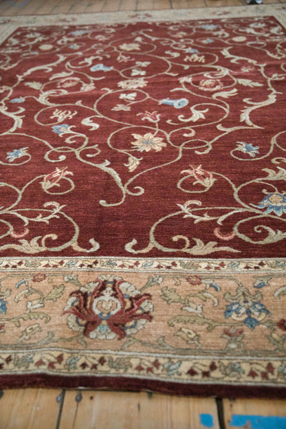 8x10 Vintage Armenian Arts And Crafts Design Carpet