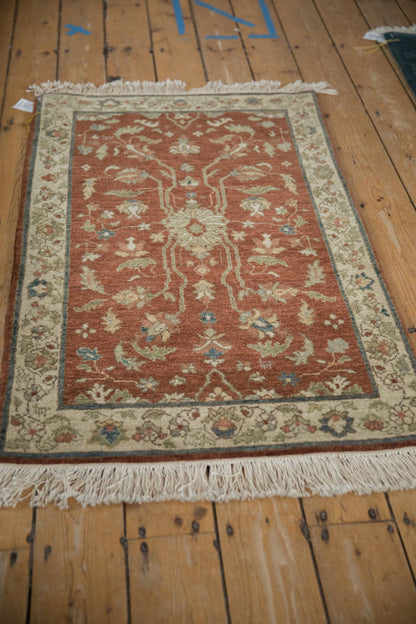 2.5x4 Vintage Armenian Lilihan Design Rug
