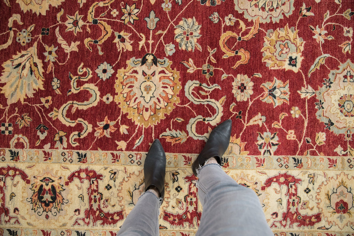 8x10.5 Indian Sultanabad Design Carpet