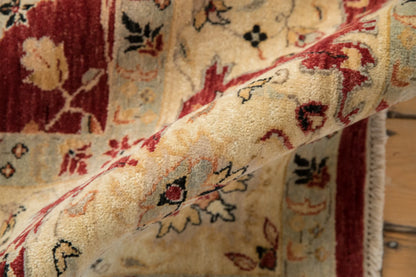 8x10.5 Indian Sultanabad Design Carpet