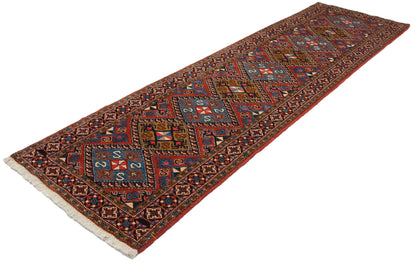 3x11.5 Vintage Ardebil Rug Runner
