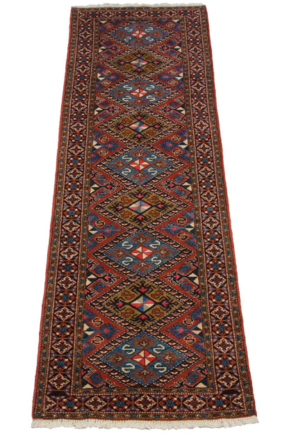 3x11.5 Vintage Ardebil Rug Runner