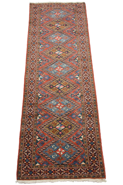 3x11.5 Vintage Ardebil Rug Runner