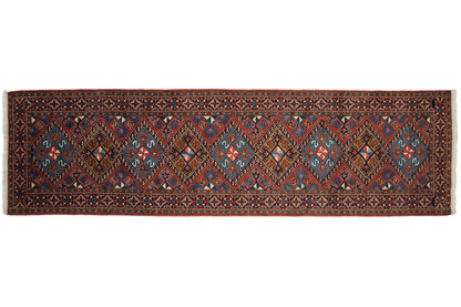 3x11.5 Vintage Ardebil Rug Runner