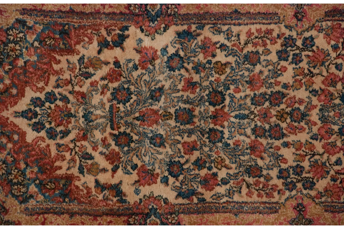 2.5x11 Vintage Kerman Rug Runner