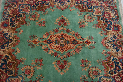 4.5x5 Vintage Kerman Square Rug