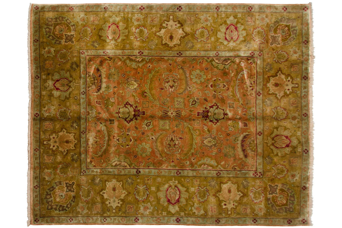 8.5x9.5 Vintage Agra Square Carpet