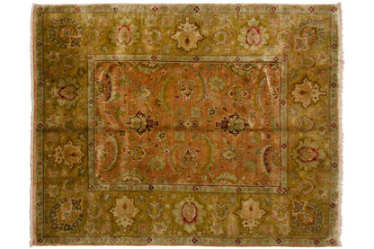 8.5x9.5 Vintage Agra Square Carpet