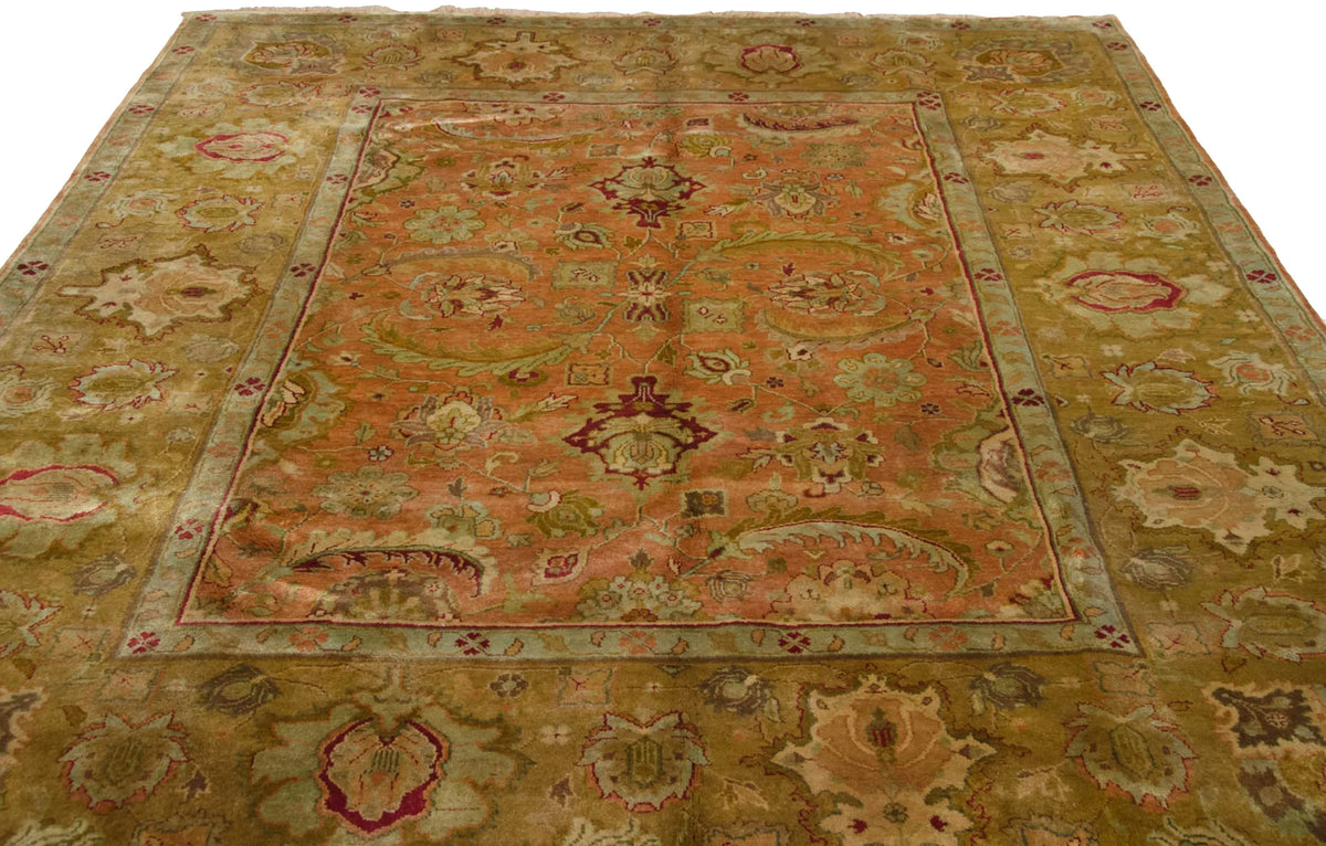 8.5x9.5 Vintage Agra Square Carpet