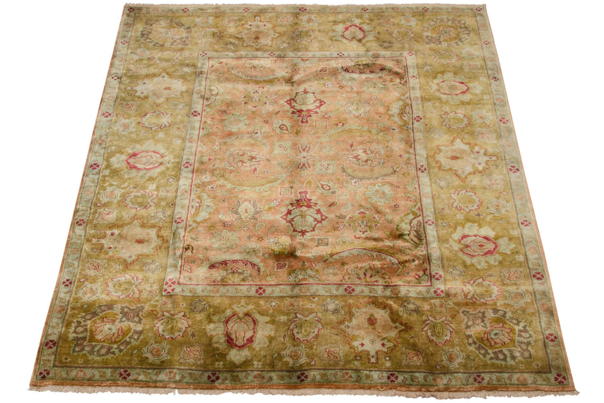 8.5x9.5 Vintage Agra Square Carpet