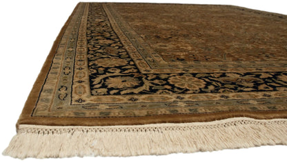 6x9 Vintage Indian Tabriz Design Carpet