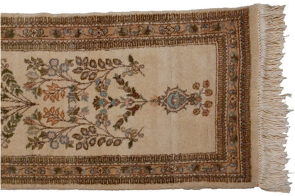 2x12.5 Vintage Tabriz Rug Runner
