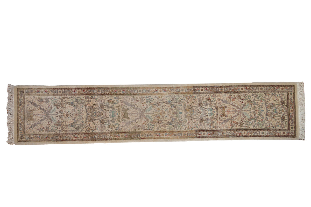 2.5x12 Vintage Tabriz Rug Runner
