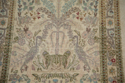 2.5x12 Vintage Tabriz Rug Runner