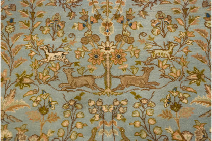 10x13 Vintage Tabriz Carpet