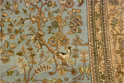 10x13 Vintage Tabriz Carpet