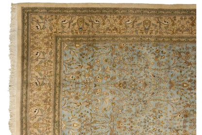 10x13 Vintage Tabriz Carpet