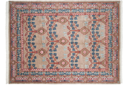 8.5x12 Vintage Indian Arts And Crafts Design Carpet