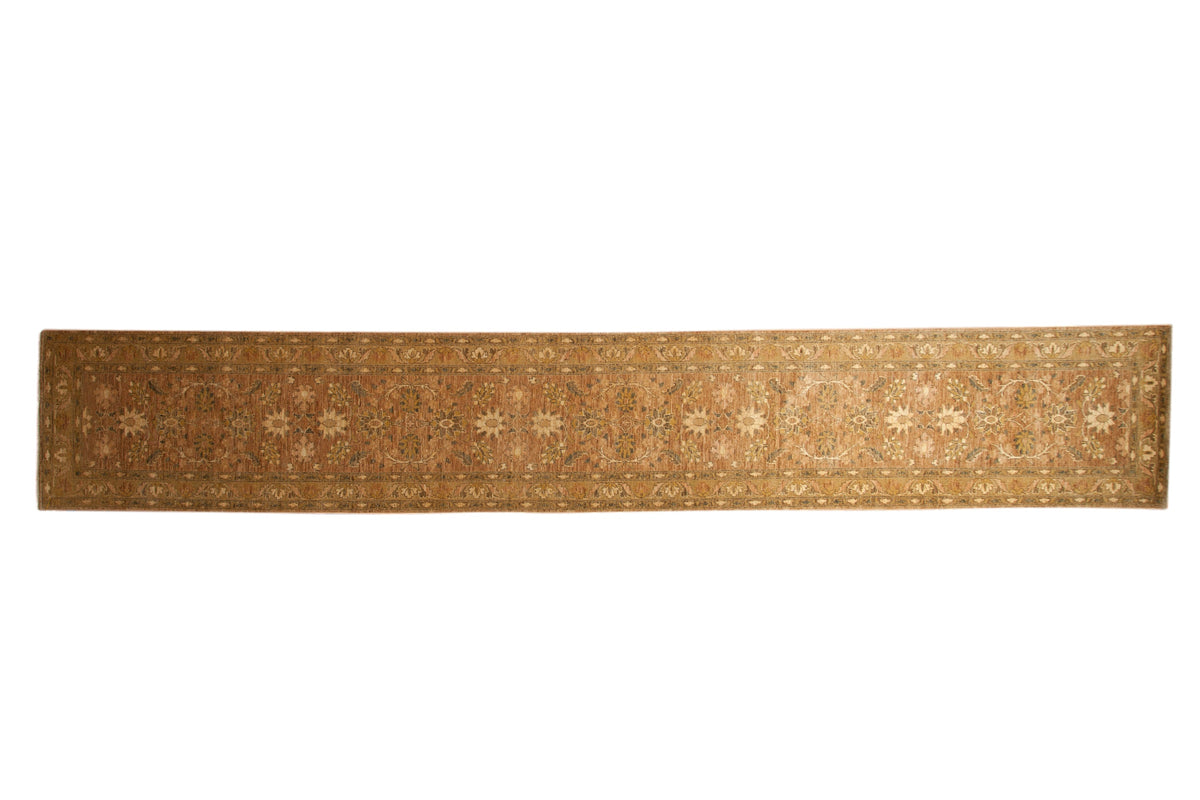 2.5x15.5 Peshawar Rug Runner