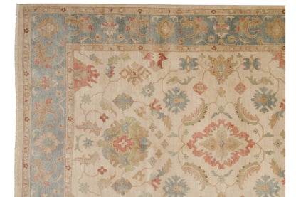 9x12 Indian Sultanabad Design Carpet