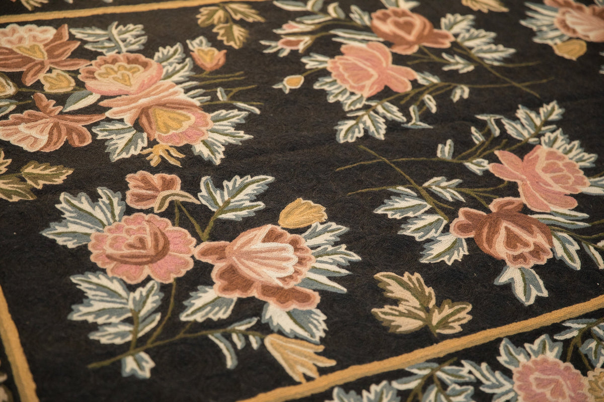 4x6 Vintage Chainstitch Rug
