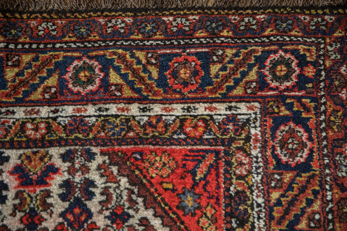 4x11.5 Vintage Hamadan Rug Runner