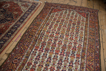 4x11.5 Vintage Hamadan Rug Runner