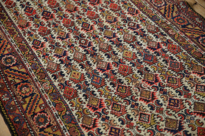 4x11.5 Vintage Hamadan Rug Runner
