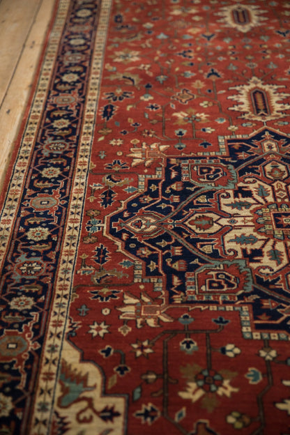 4x12 Indian Heriz Design Rug Runner