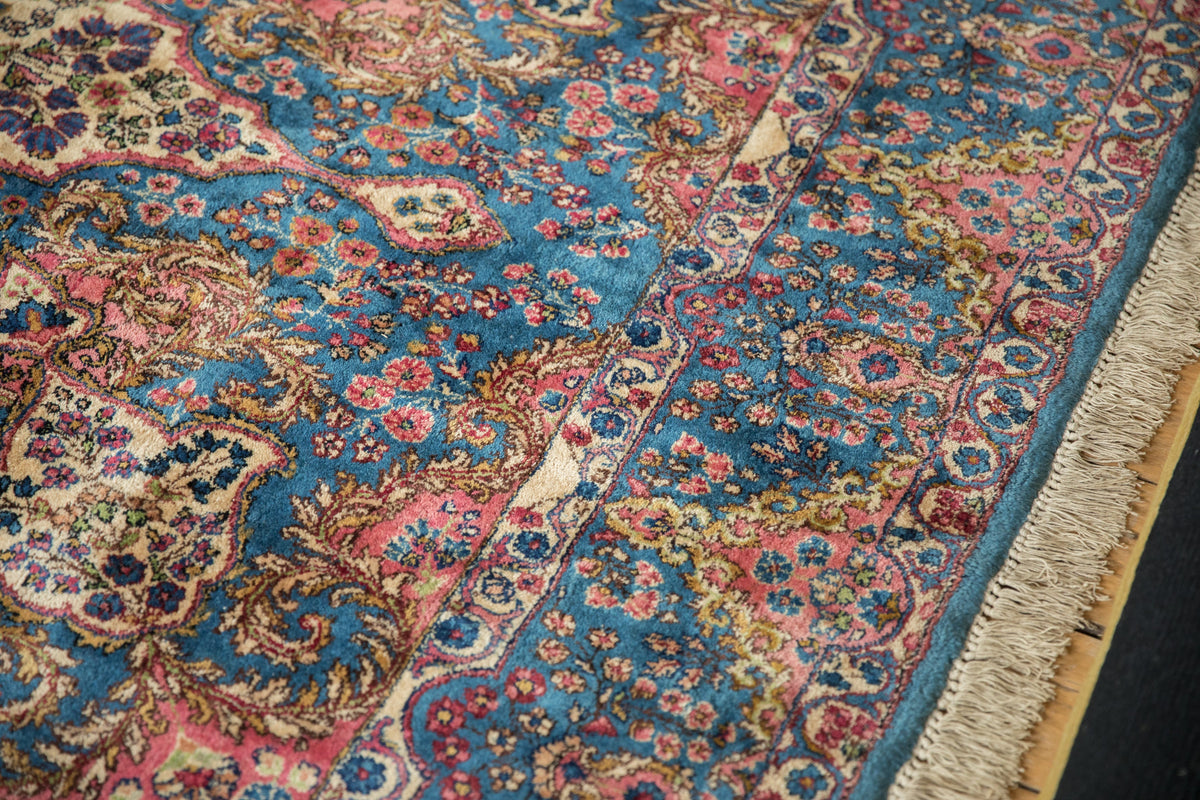6x12.5 Vintage Fine Kerman Rug Runner