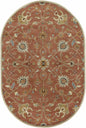 Logville Hand Tufted Rust 1119 Wool Rug
