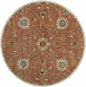 Logville Hand Tufted Rust 1119 Wool Rug
