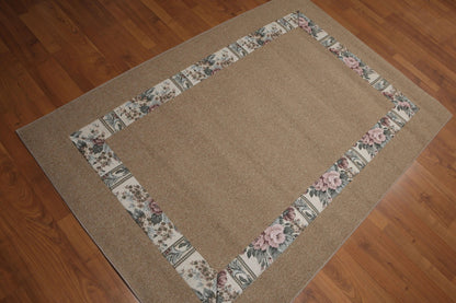 4' x 6' Modern Natural fiber 100% Sea Grass area rug  Natural