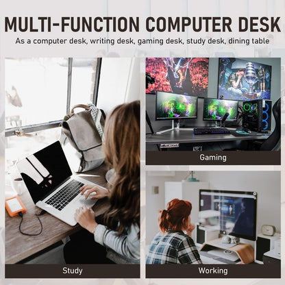 Modern 39 Inch Computer Desk for Home Office Use