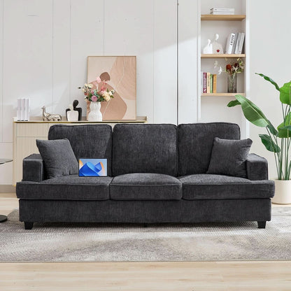 Modern Deep Seat Loveseat Couch for Comfortable Living