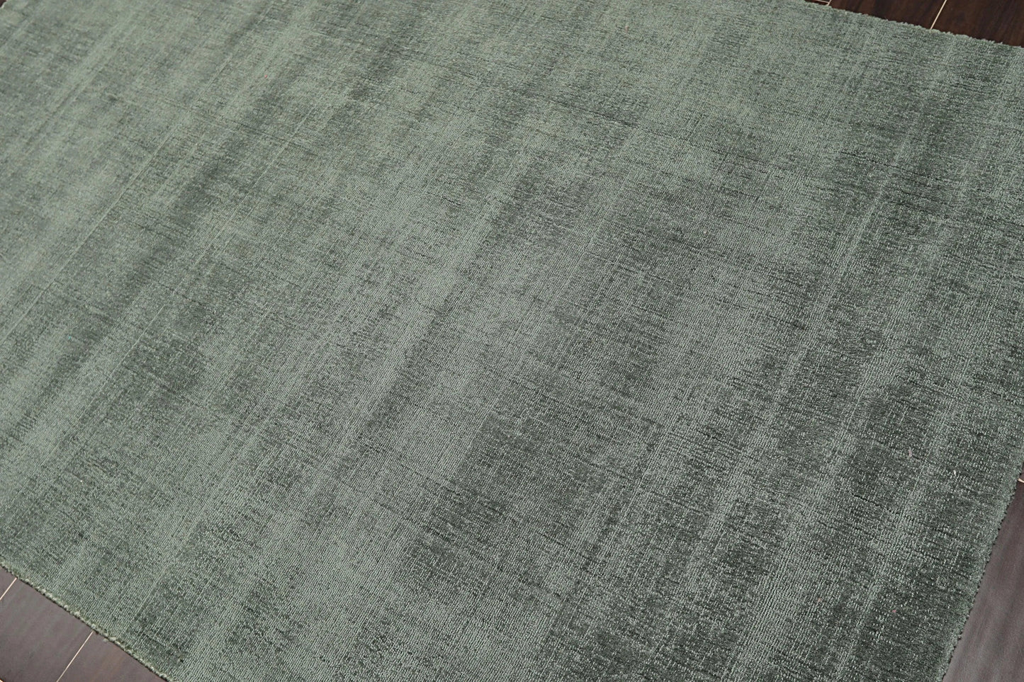 4x6 Green Hand Tufted Handmade 100% Wool Modern & Contemporary Oriental Area Rug