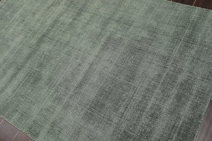 4x6 Green Hand Tufted Handmade 100% Wool Modern & Contemporary Oriental Area Rug