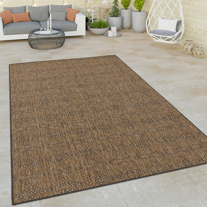 Indoor & Outdoor Rug Captera with Aztec Pattern