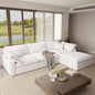 Oversize Modular Sectional Sofa with Chaise and Cushions
