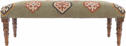 Gran Dark Green Bench