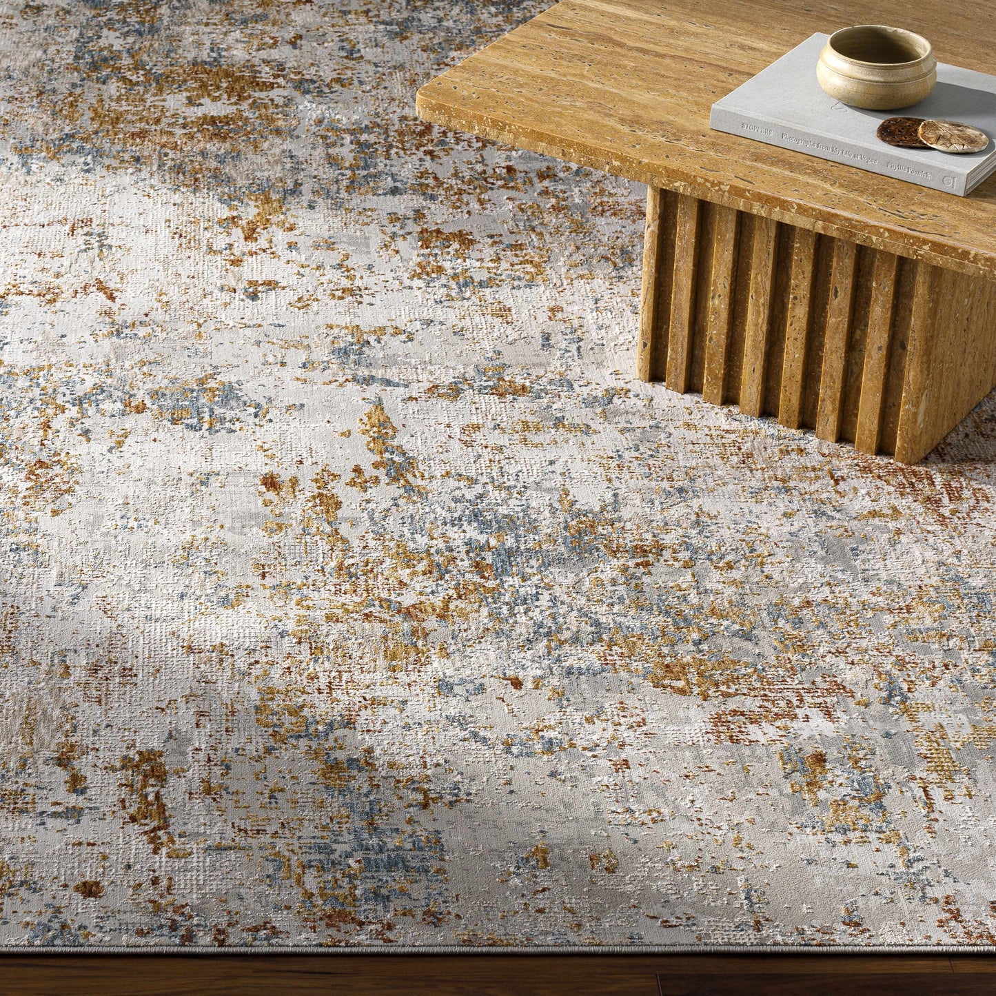Rocklea Textured Luxe Area Rug