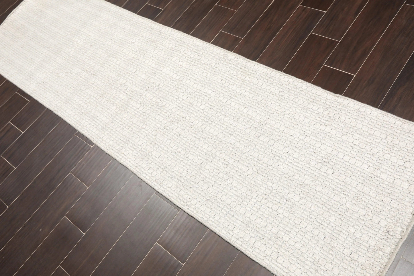 Multi Size Off White, Gray Hand Woven 100% Wool Flatweave Traditional Oriental Area Rug