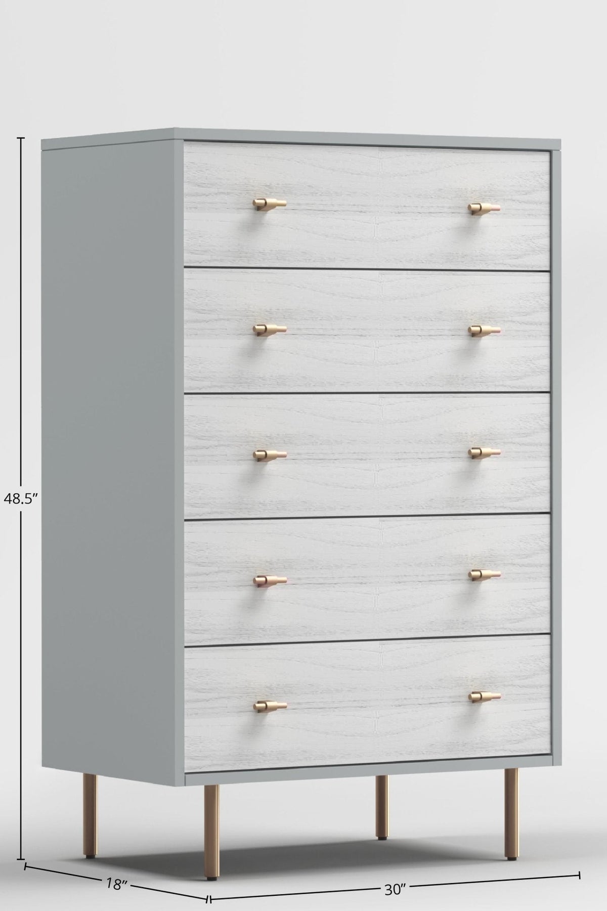 Saige Chest, Weathered White