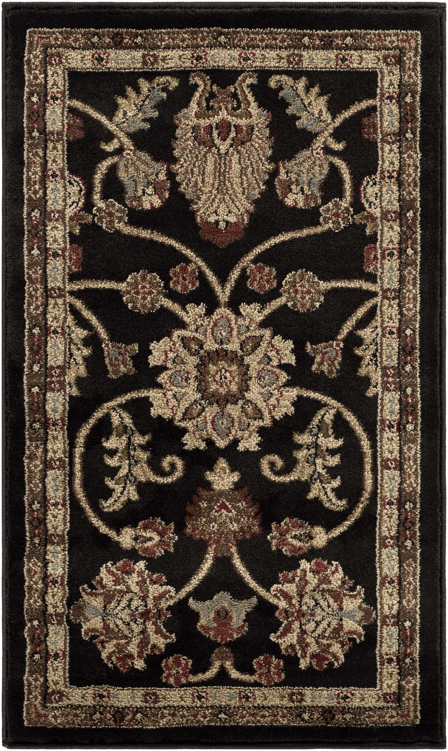Salona Luxe Black Rug