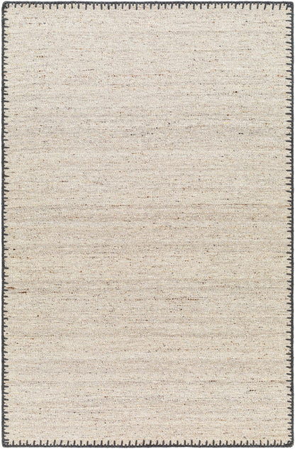 Ayumu Beige Hand Woven Wool Area Rug