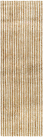 Ambel Tan&Brown Jute Rug