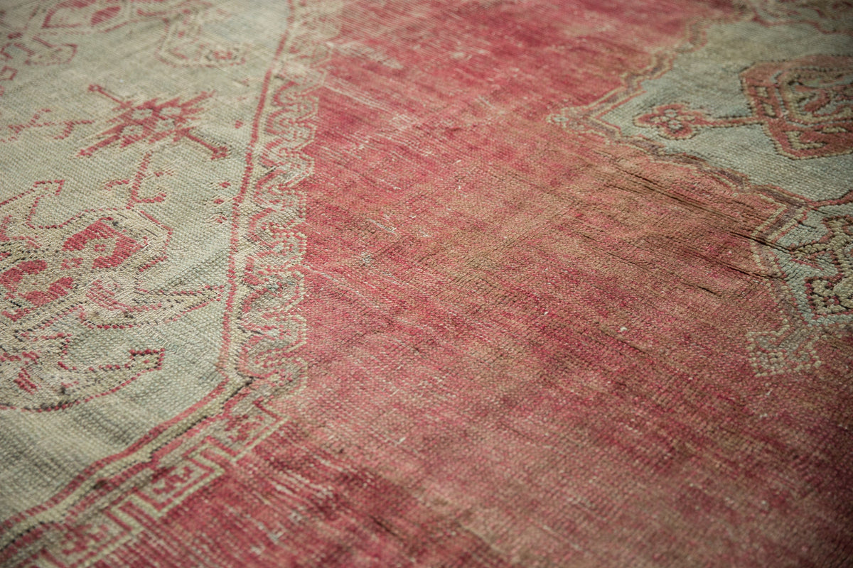 14x17 Vintage Oushak Carpet