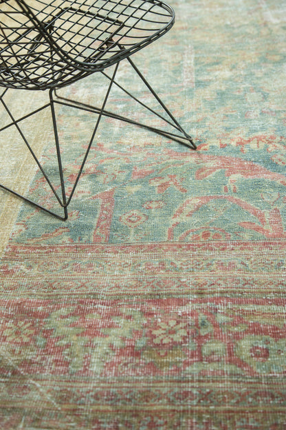10x11 Antique Mahal Square Carpet